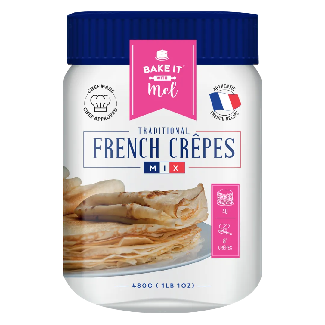 Traditional French Crepes Mix
